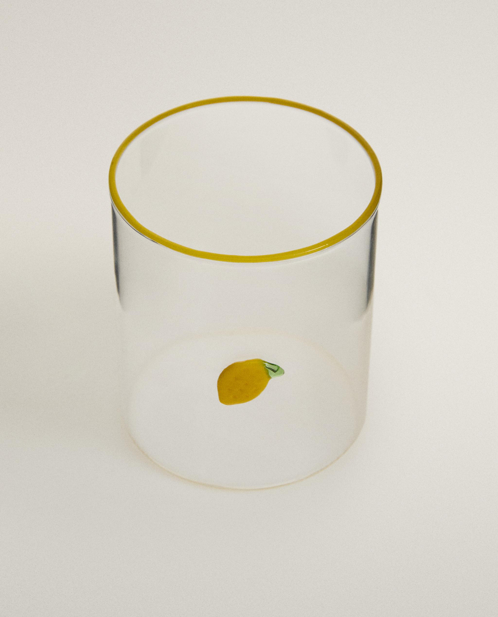 Zara Home стакан из боросиликатного стекла, цвет зелёный, 9.5 см