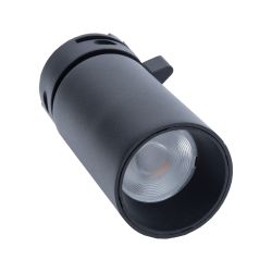 ULB-Q276 8W-3000К BLACK Светильник-прожектор светодиодный трековый. 800 Лм. Теплый белый свет 3000К. Корпус черный. ТМ Volpe