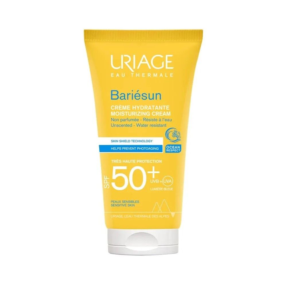 Uriage Bariesun Crème Hydratante Увлажняющий крем без ароматизаторов SPF 50+, 50 мл