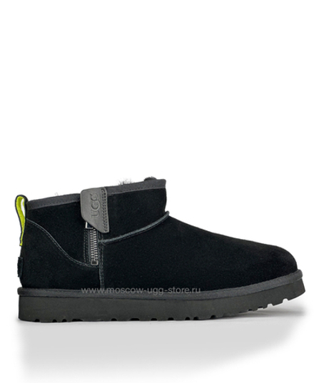MEN'S ULTRA MINI ZIP BOOT Black