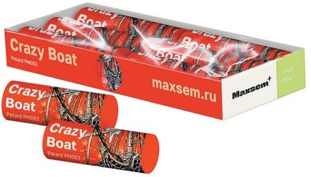 Петарды фитильные " Crazy Boat " PM083 к-т6  шт  (1/72)