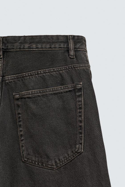 ZARA ДЖИНСЫ BAGGY FIT, КОРИЧНЕВЫЙ