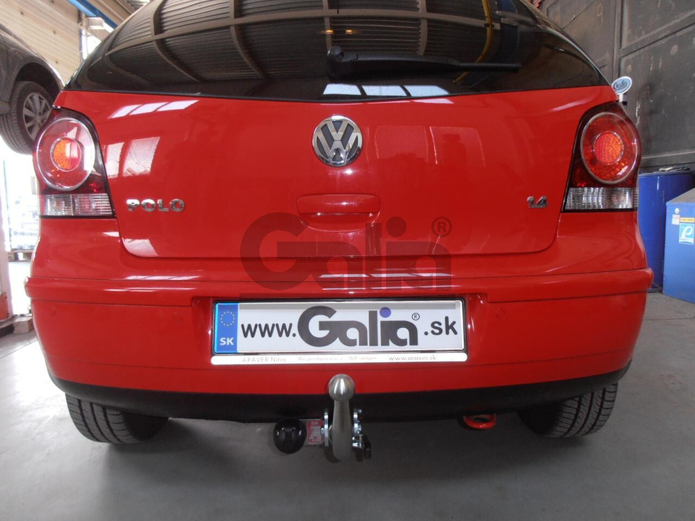 Оцинкованный фаркоп на Volkswagen Polo IV 2001-2009 (без электрики), Galia V042A