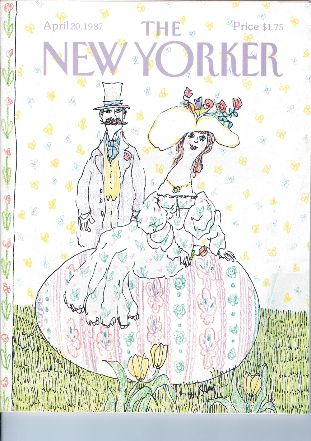 Журнал The New Yorker 20-04-1987
