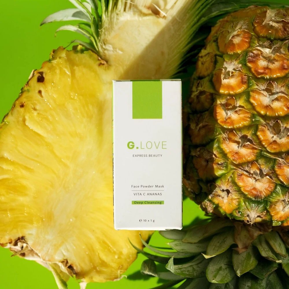 G.Love Маска для лица (глубокое очищение) VITA C ANANAS, 10 гр