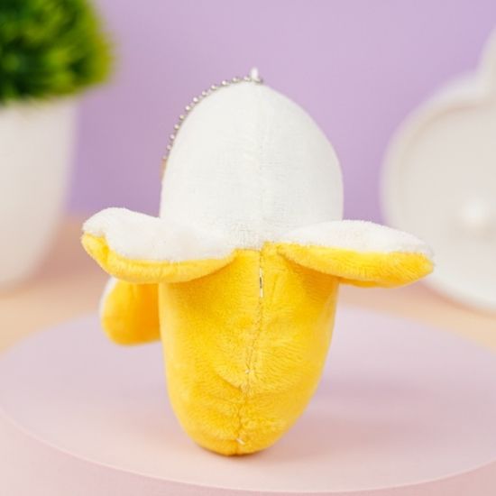 Мягкий брелок Банан, Banana, 12 см
