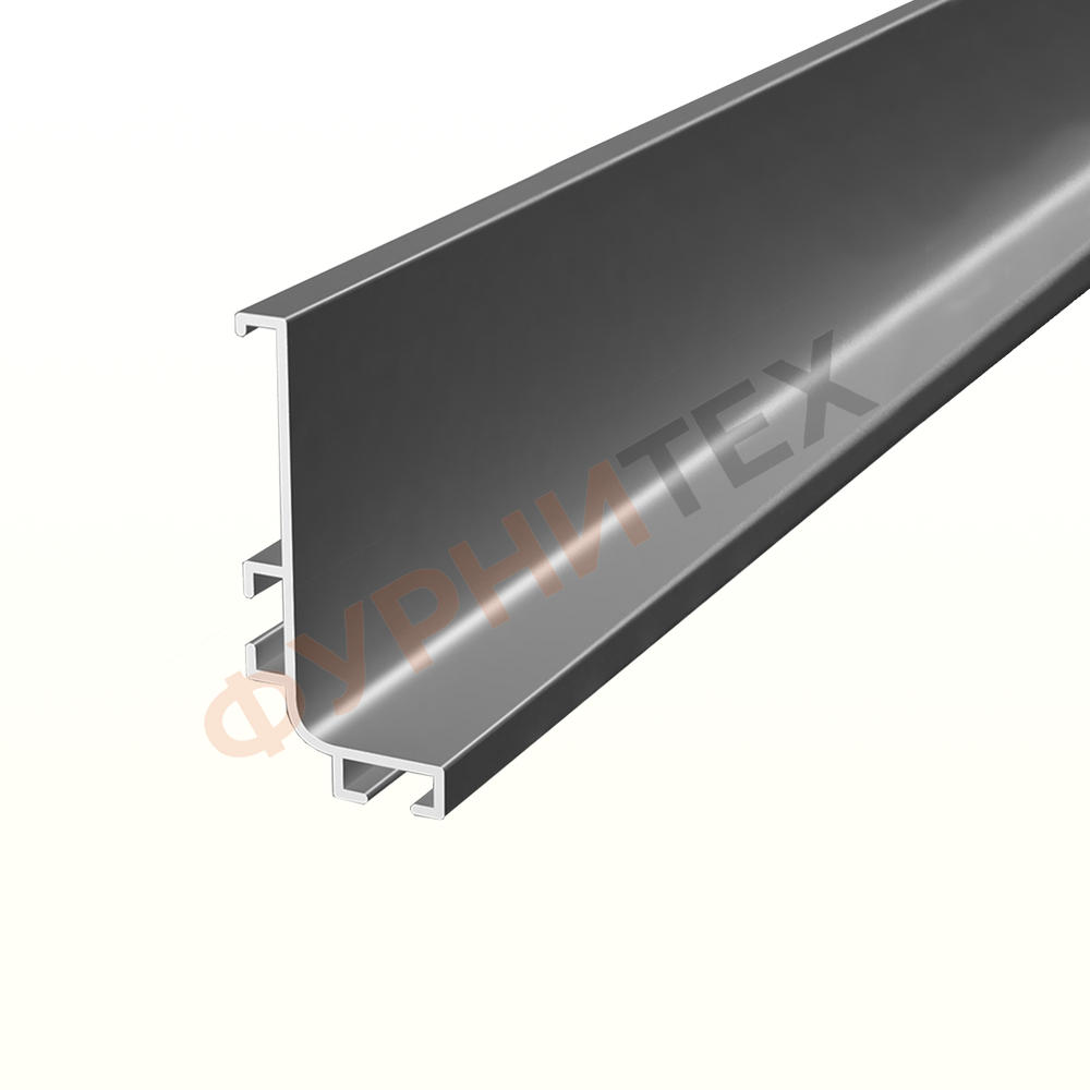 Алюминиевый рамочный профиль для фасадов, Серебро купить с доставкой, Казахстан