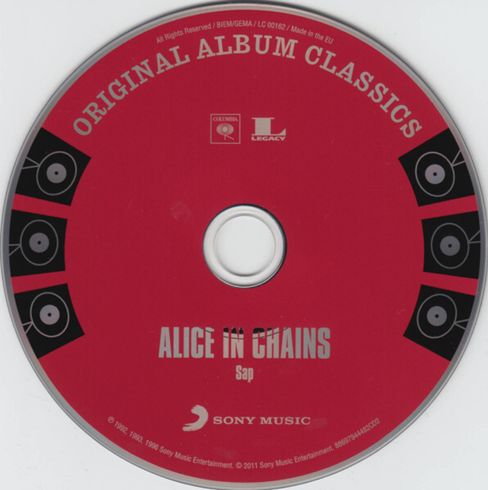 CD Alice In Chains - Original Album Classics 3CD (Европа 2011г.)