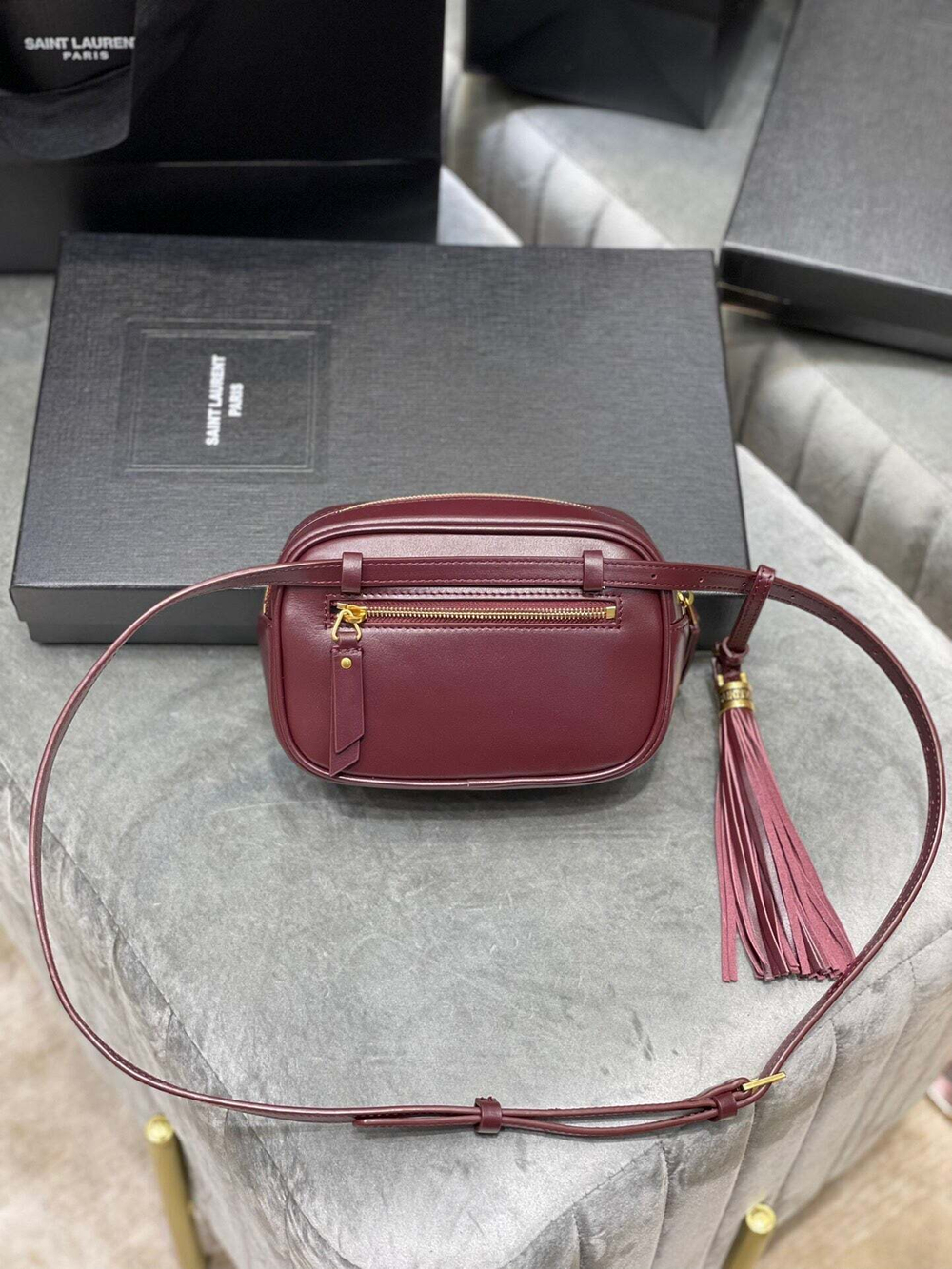 Yves Saint Laurent Lou Camera Belt