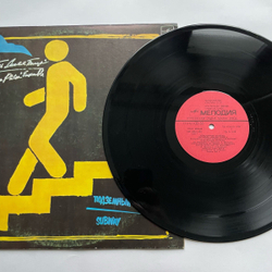 Винтажная виниловая пластинка LP Синяя Птица Подземный Переход (СССР 1986)