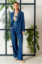 3909 Брюки женские (морская волна)