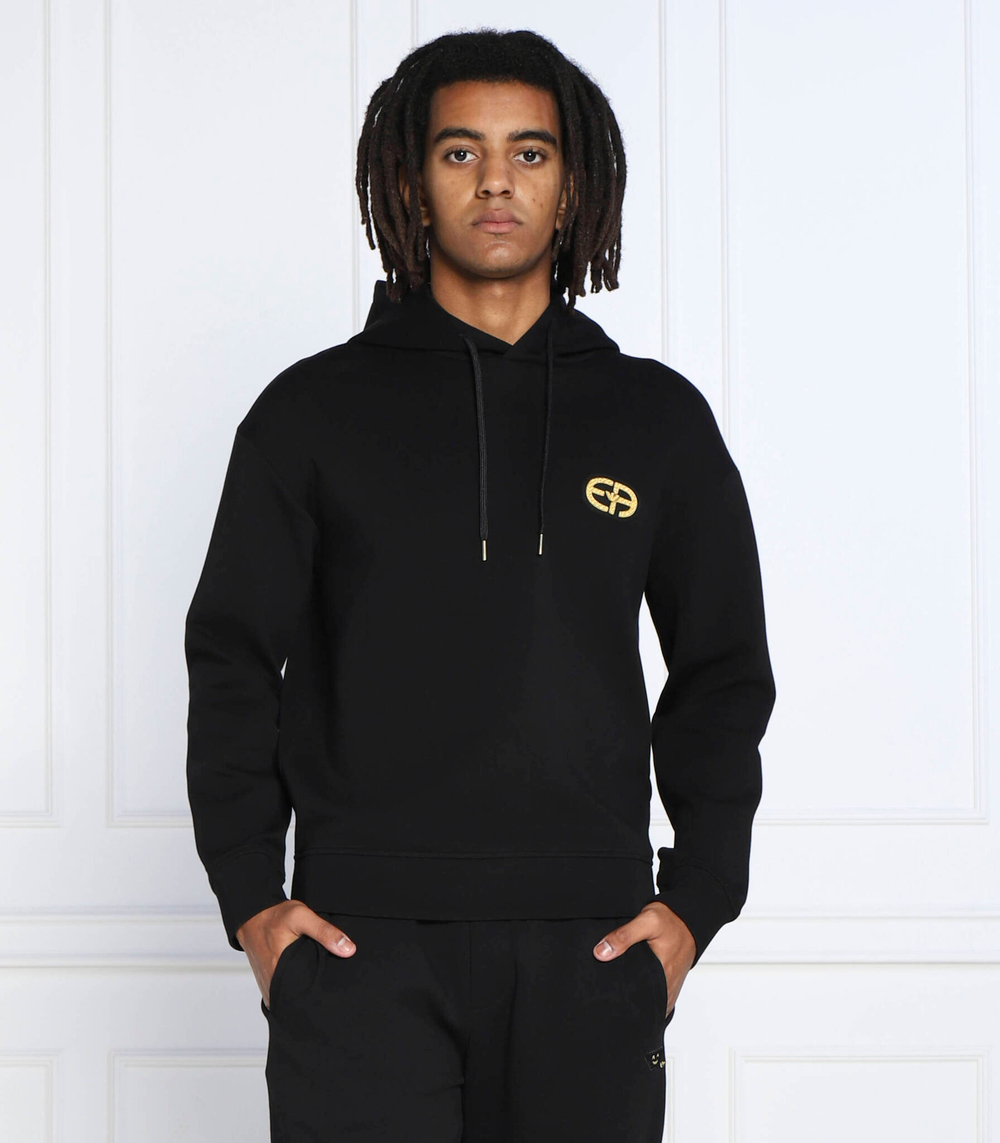 Худи Emporio Armani - черный(6L1M84 1JHSZ)