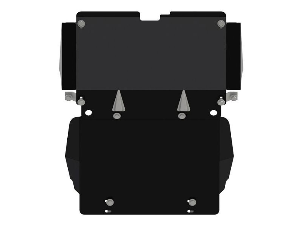 Защита картера Sheriff для Mitsubishi Pajero Sport I /Montero Sport I 1998-2008 арт.14.0573