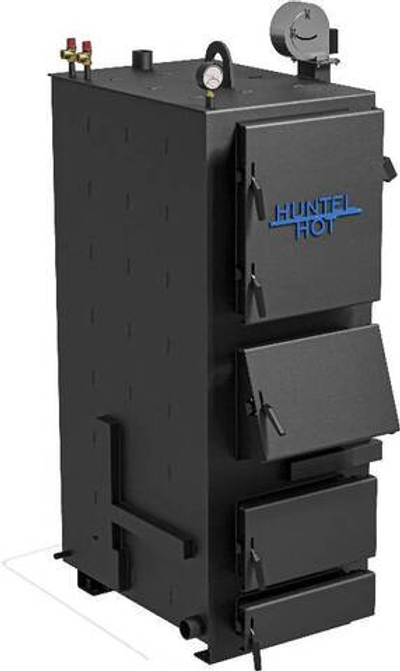 Котел твердотопливный длительного горения Huntel Hot 60