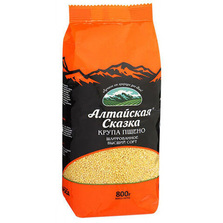 Крупа Пшено Алтайская сказка 800 гр