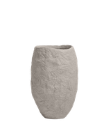 Кашпо TREEZ Effectory - Organic - Высокая чаша - Белый песок