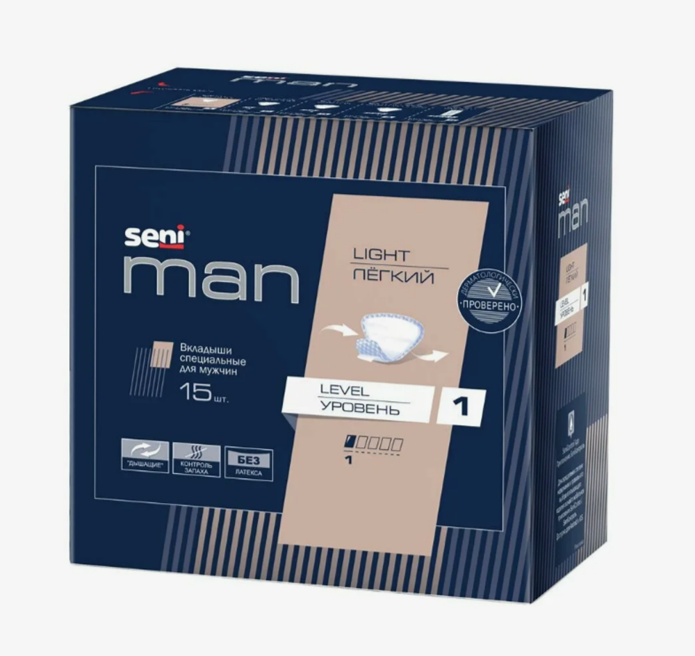 Вкладыши мужские Seni men Light