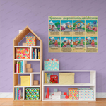 Стенд Правила дорожного движения 1820