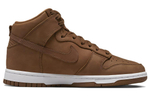 Nike Dunk High Premium Non-Slip Lightweight High Board Shoes Women's Brown