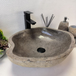 Раковина из речного камня RS-63454 (49*43*15) 0122