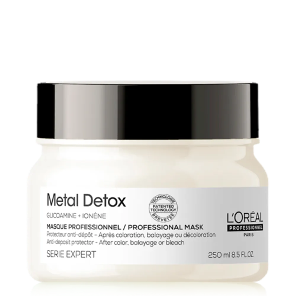 LOREAL Metal Detox Маска для восстановления окрашенных волос, 250мл