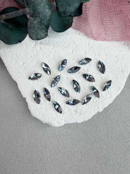 Наветт Navette 10*5 мм, Denim blue