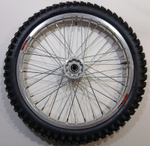 Колесо переднее в сборе с антибуксатором 80/100-21 (6-101-117 диск) Мотоцикл  Apollo M3 300