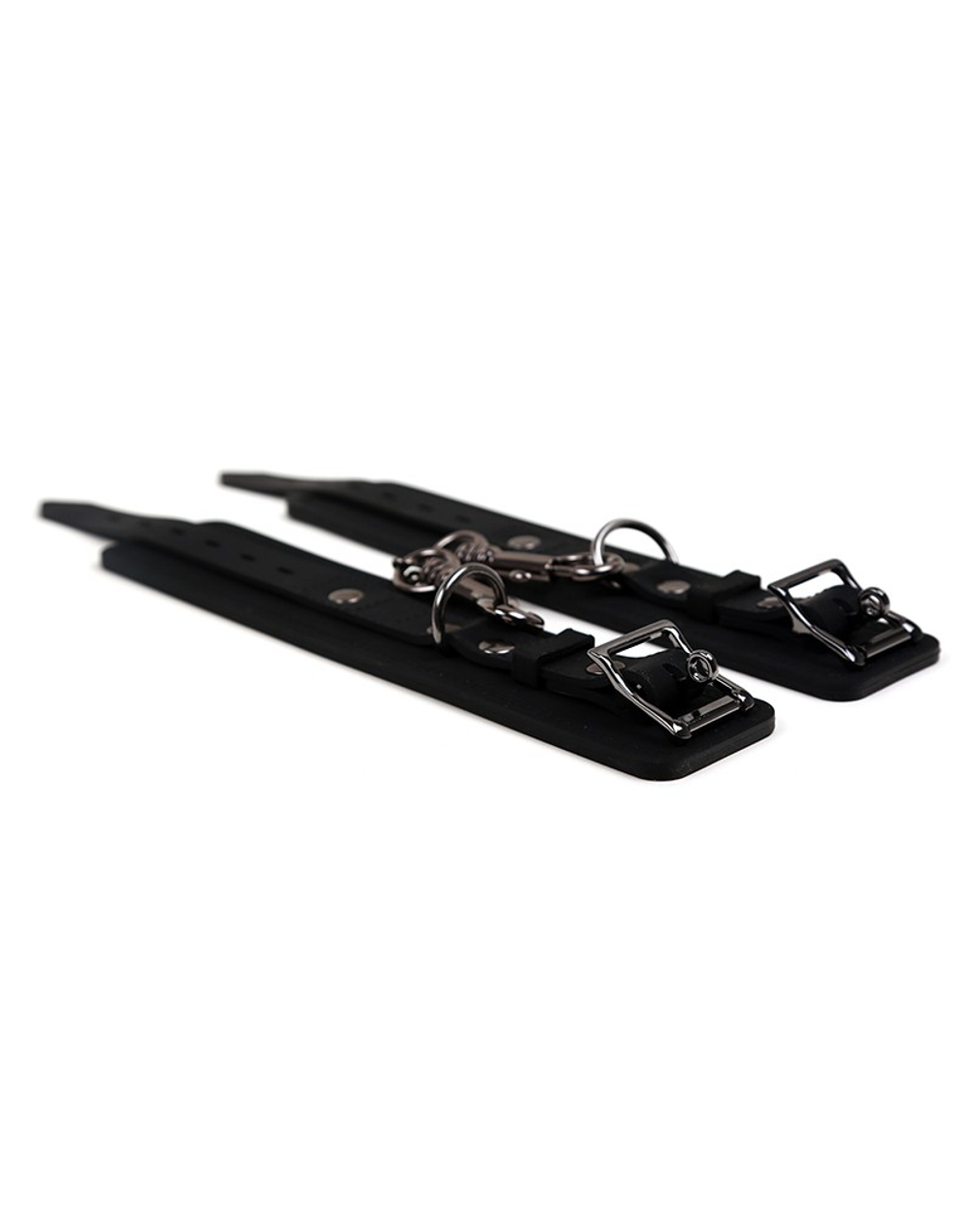 Силиконовые наручники Silicon Handcuffs (Цвет: черный)