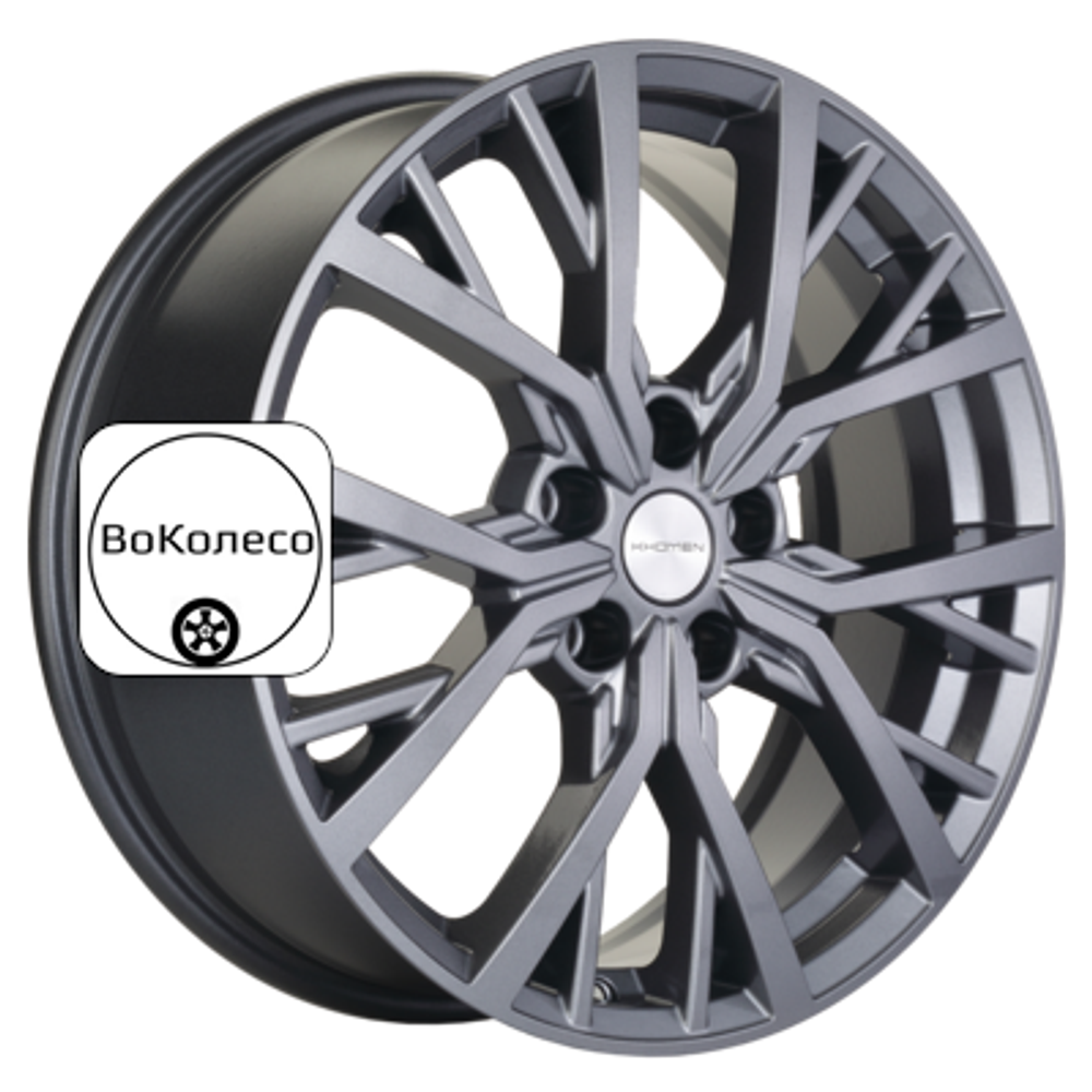 7x18/5x114,3 ET40 D64,1 KHW1806 (Haval F7/F7x) Gray Khomen Wheels