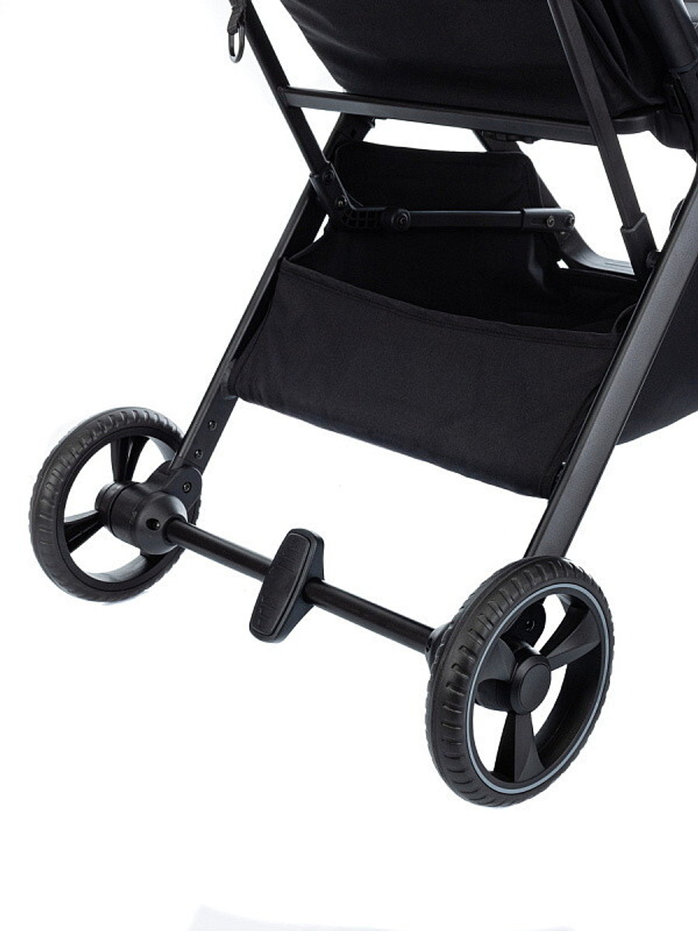Прогулочная коляска Kidzi Breezy + накидка на ножки Black