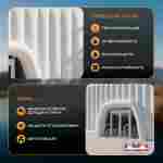 Пневмокаркасный куб «Форт» 10×10×6 м — из ПВХ, для выставок, фестивалей и торговых зон