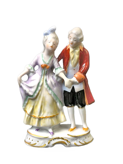 Фарфоровая статуэтка "Танцующая пара" Grafenthal