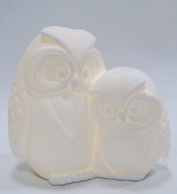 Pavone JP-186/22 Статуэтка с подсветкой «Сова с совенком»