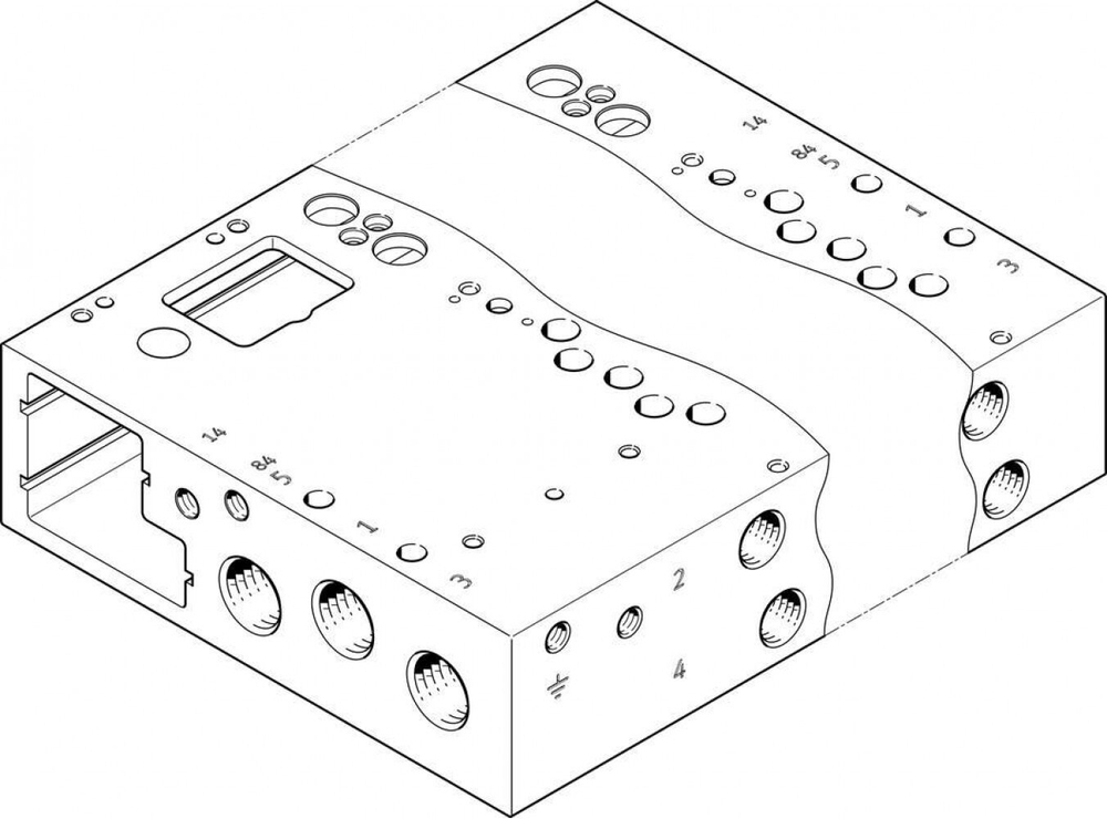 VABM-L1-14W-G14-4-GR Коллектор