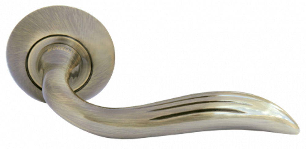 Дверные ручки MORELLI MH-10 AB TREI Античная бронза