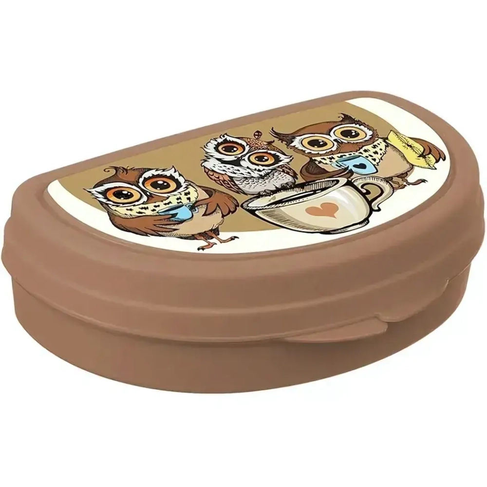 Бутербродница 15см совы