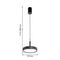 Подвесной светодиодный светильник Favourite Piller 4506-1P