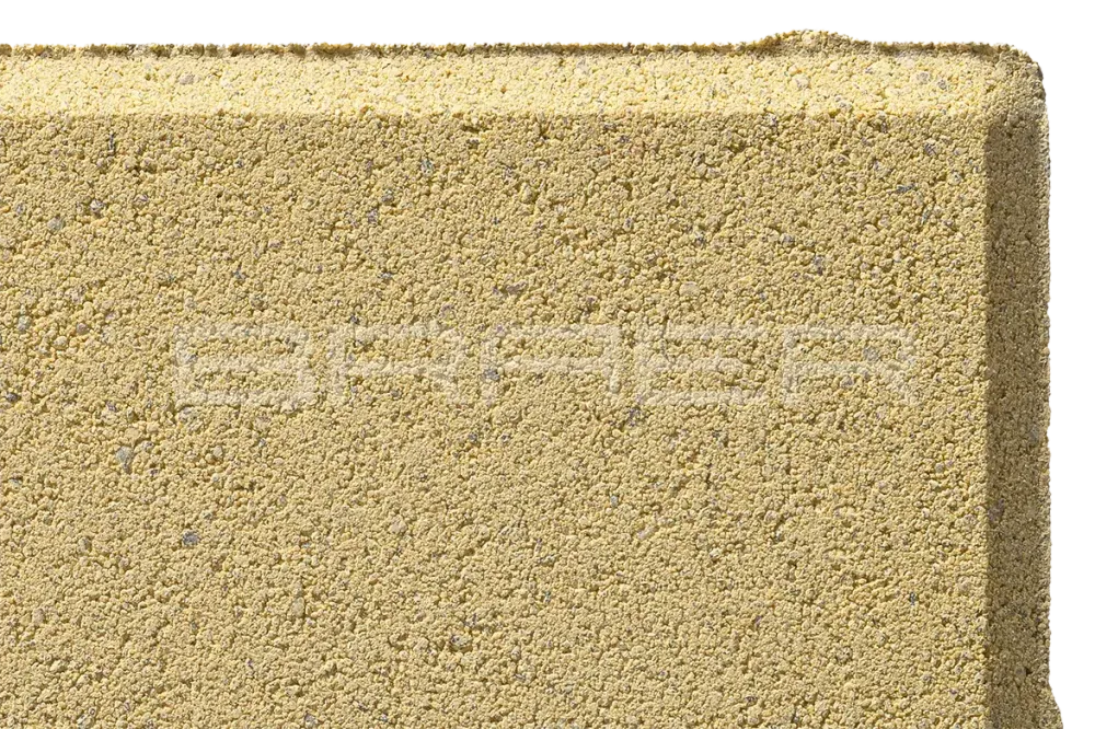 Тротуарная плитка Braer Прямоугольник, Песочный, 60 мм