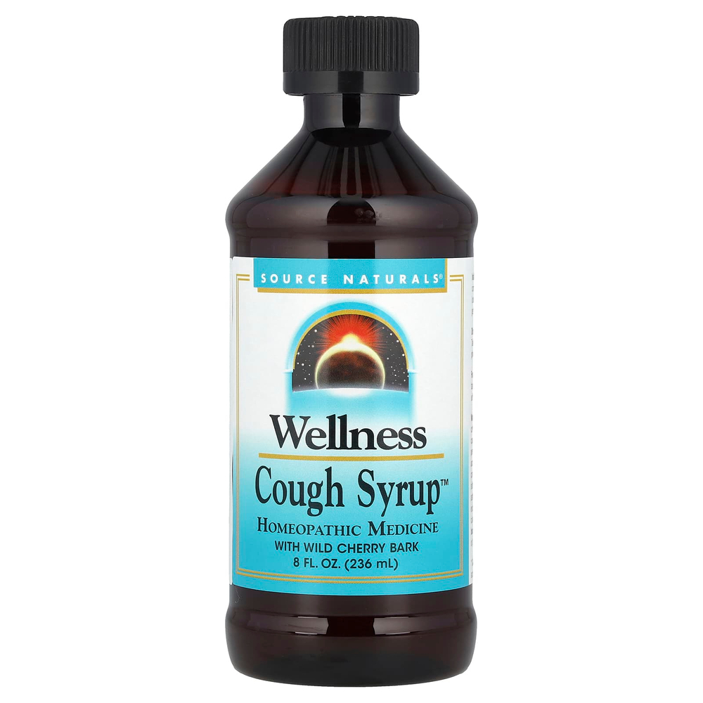 Source Naturals, Wellness, сироп от кашля™, 236 мл (8 жидк. унций)