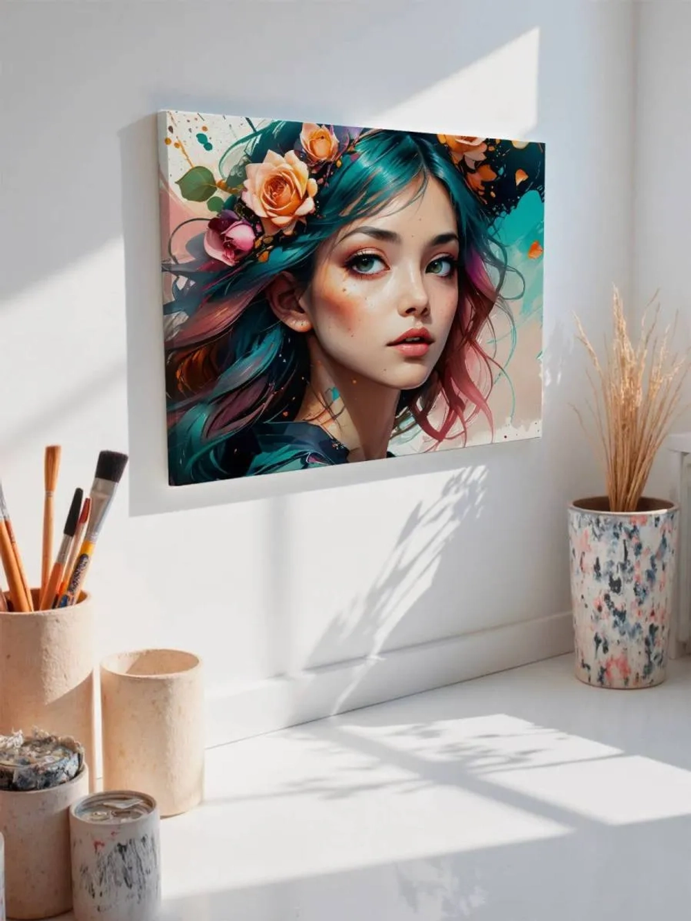 Картина на стену 40 X 50 Девушка