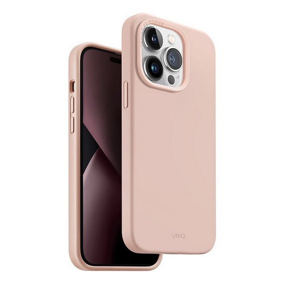 Чехол Uniq Lino MagSafe для iPhone 14 Pro Max (IP6.7PM(2022)-LINOHMPNK) Pink