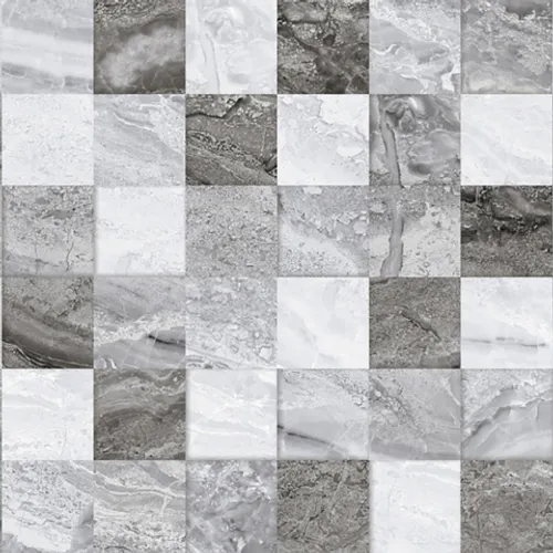 Плитка из белой глины Cube Prado Mosaic Gray 30*60 (0,9 кв.м.) упак 5 шт