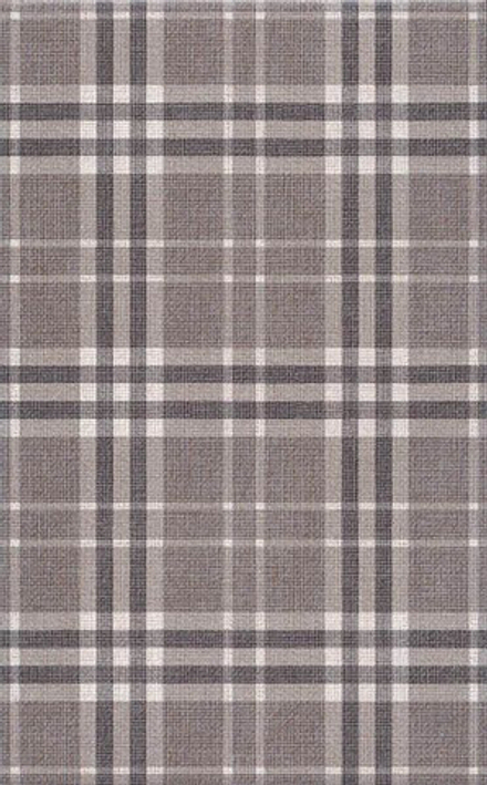 Настенная плитка Трокадеро 6349 клетка коричневый