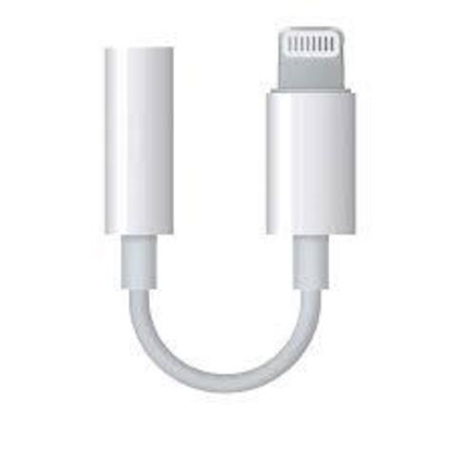 Адаптер Apple Lightning на 3,5 мм JH-002 white