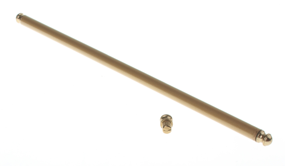 Ковродержатель PROSTO латунь-нержавейка-золото, 170 см
