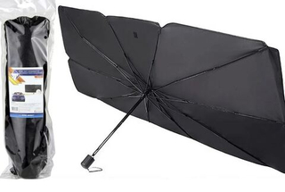 Шторка на лобовое (ЗОНТ) 140*79cм  Nova Bright 48450