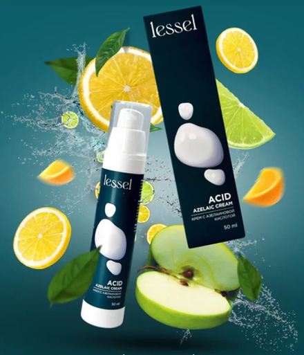 LESSEL AZELAIC ACID CREAM (КРЕМ С АЗЕЛАИНОВОЙ КИСЛОТОЙ), 50 мл