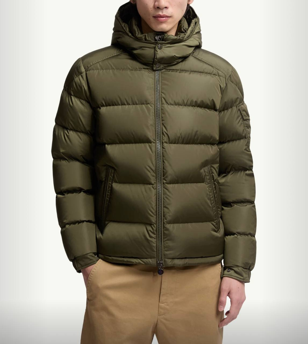 Мужская короткая пуховая куртка Moncler Maya