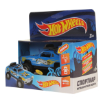 Модель ин. мет. "Hot wheels спорткар" 12,5см. свет-звук, открыв.двери, коробка FY628-3 (Технопарк)