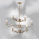 733263 Люстра RAGNO 6х40W E14 ЗОЛОТО